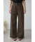 【堀田茜さん着用アイテム】AZUL DENIM レオパードプリントデニム