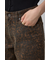 【堀田茜さん着用アイテム】AZUL DENIM レオパードプリントデニム