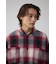 【窪塚洋介さん着用アイテム】シアーチェックシャツ