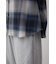 【窪塚洋介さん着用アイテム】シアーチェックシャツ
