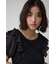 【堀田茜さん着用アイテム】コンビネーション2WAYフリルトップス