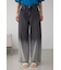 【堀田茜さん着用アイテム】AZUL DENIM グラデーションワイドデニム