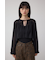 【堀田茜さん着用アイテム】ボリュームギャザーショートボレロ