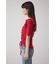 スクエアネックドロストカットトップス