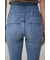 AZUL DENIM ハイウエストボタンリペアスキニー