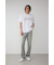 C／TエンブロイダリーステッチTシャツ