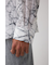 シアーマーブル総柄シャツ