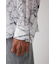 シアーマーブル総柄シャツ