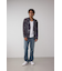 シアーマーブル総柄シャツ