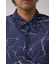シアーマーブル総柄シャツ