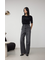 AZUL DENIM ハイウエストワイドロング丈