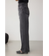 AZUL DENIM ハイウエストワイドロング丈