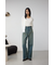 AZUL DENIM ハイウエストワイドロング丈