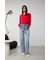 AZUL DENIM ハイウエストワイドロング丈