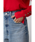 AZUL DENIM ハイウエストワイドロング丈