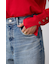 AZUL DENIM ハイウエストワイドロング丈