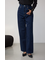 AZUL DENIM ハイウエストワイドロング丈