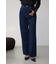 AZUL DENIM ハイウエストワイドロング丈