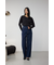 AZUL DENIM ハイウエストワイドロング丈