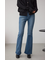 AZUL DENIM フレアデニムロング丈