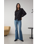 AZUL DENIM フレアデニムロング丈