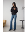 AZUL DENIM フレアデニムロング丈