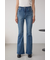 AZUL DENIM フレアデニムロング丈