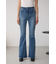 AZUL DENIM フレアデニムロング丈