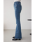 AZUL DENIM フレアデニムロング丈