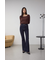 AZUL DENIM フレアデニムロング丈