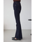 AZUL DENIM フレアデニムロング丈