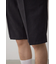 C／Tフェイクスウェードショートパンツセットアップ