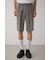 C／Tフェイクスウェードショートパンツセットアップ