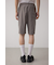 C／Tフェイクスウェードショートパンツセットアップ