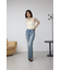 【堀田茜さん着用アイテム】AZUL DENIM スウィッチングフレアデニム