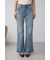 【堀田茜さん着用アイテム】AZUL DENIM スウィッチングフレアデニム