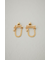 ロゴチェーンピアス