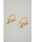 ロゴチェーンピアス