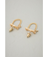 ロゴチェーンピアス