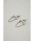 ロゴチェーンピアス