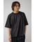 レザーライク半袖Tシャツ