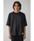 レザーライク半袖Tシャツ