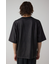 レザーライク半袖Tシャツ
