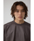 レザーライク半袖Tシャツ