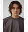レザーライク半袖Tシャツ