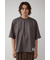 レザーライク半袖Tシャツ