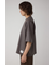 レザーライク半袖Tシャツ