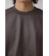 レザーライク半袖Tシャツ