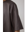 レザーライク半袖Tシャツ