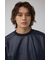 レザーライク半袖Tシャツ